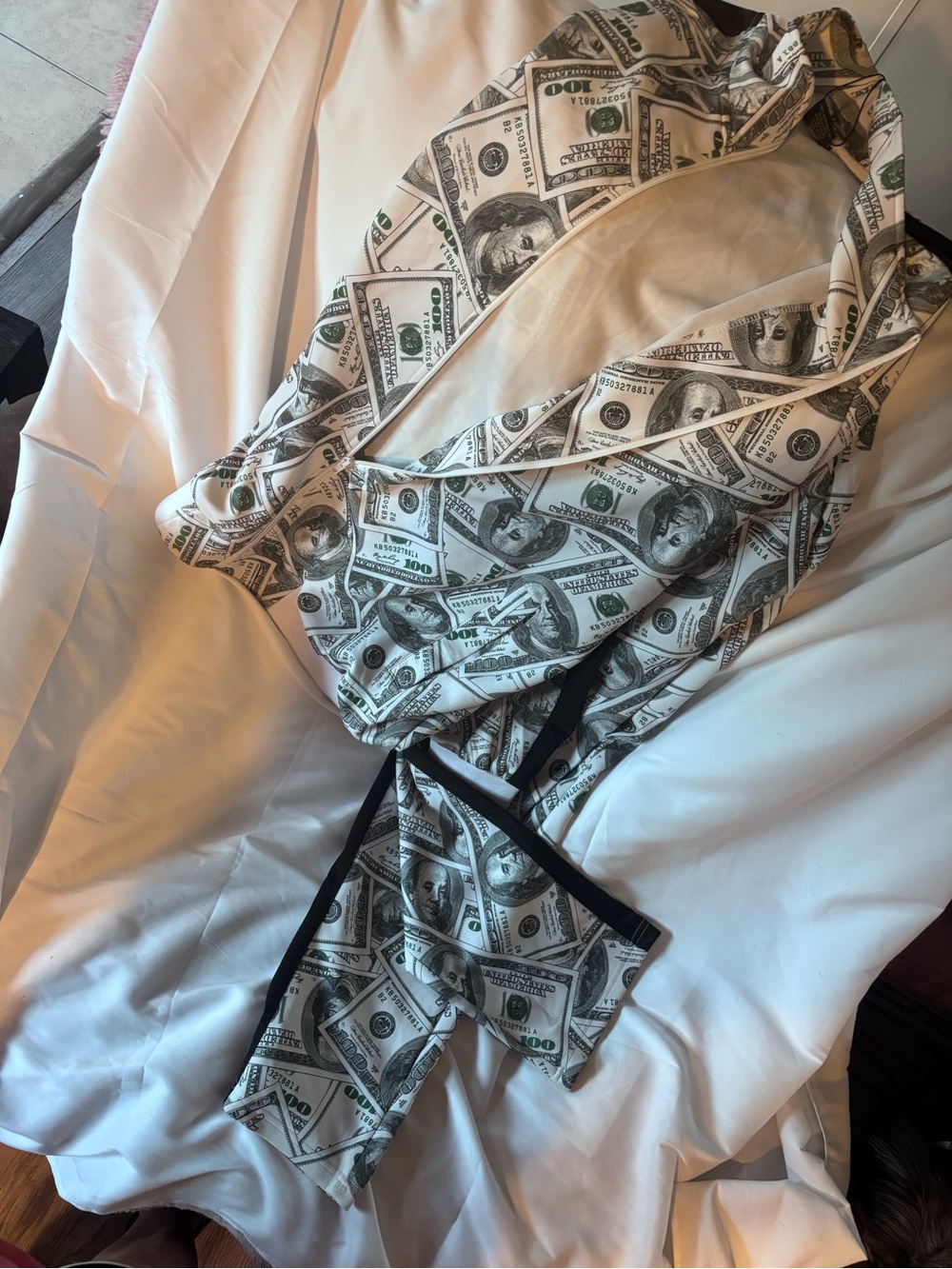 Men’s Money Themed Track Suit- Never Worn